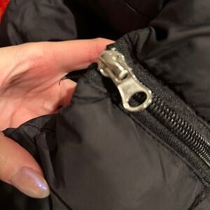 Black Cropped Puffer Jacket